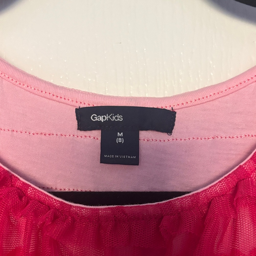 GAP Kids Pink Ruffle Top - Picture 2 of 3